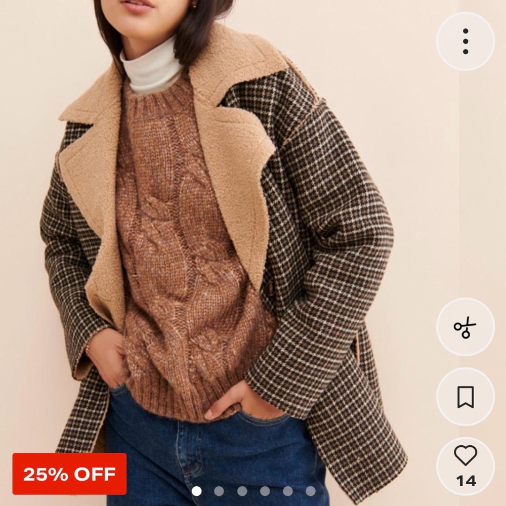 Nuuly Anthropologie Teddy Jacket